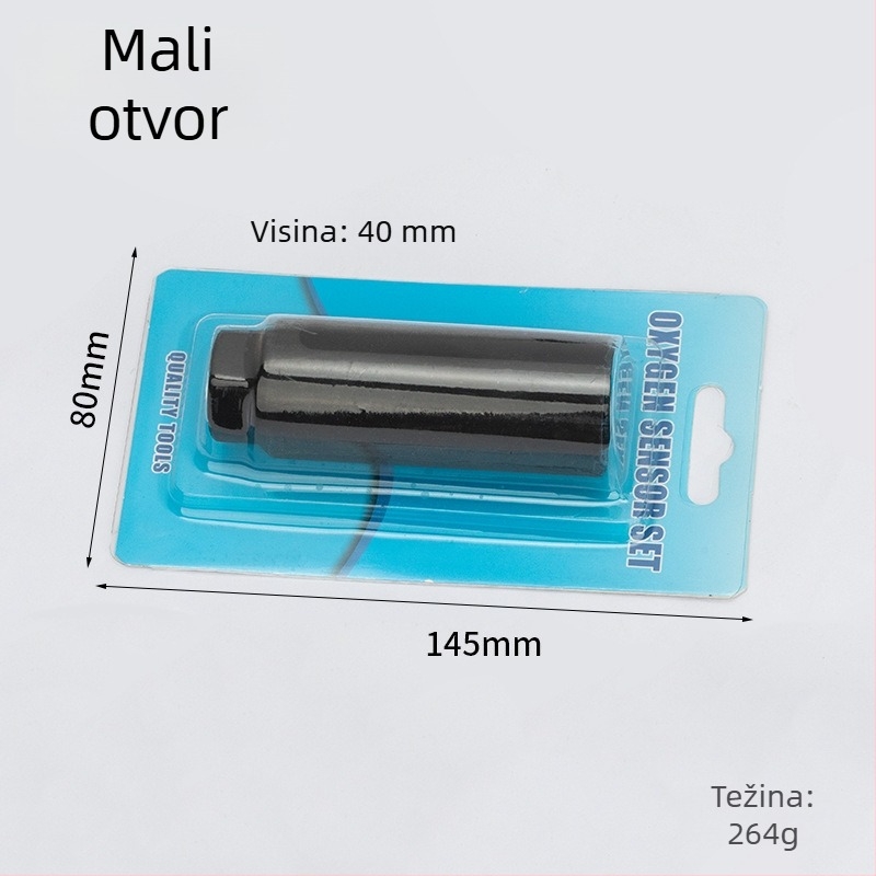 Alat za demontažu oksigenskog senzora i ubrizgivača, promjera 22 mm, za automobile, otvoreni soket