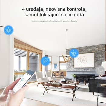 Sonoff 4CH R3 pametni Wi‑Fi prekidač s aplikacijom, daljinskim upravljanjem i planiranjem