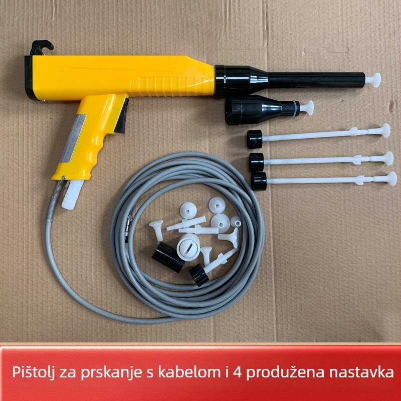KCI elektrostatni pištolj za prskanje, praškasti premaz, ugrađeni elektrostatni pištolj za praškasto nanošenje, pribor za elektrostatno prskanje
