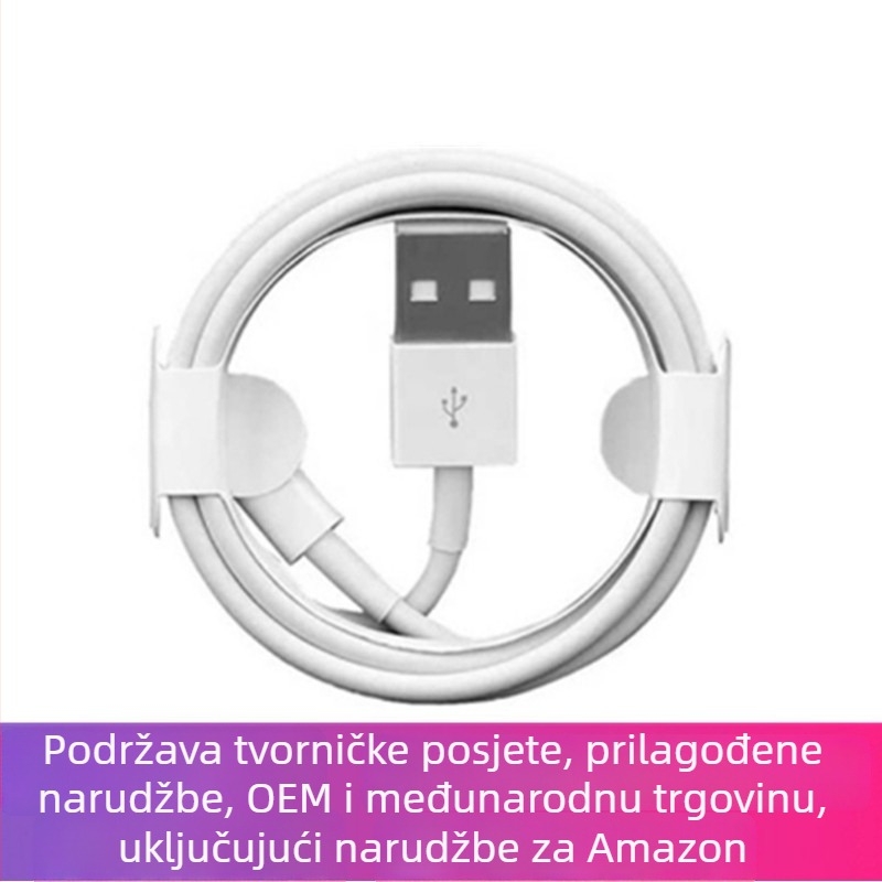 Kabel za brzo punjenje i prijenos podataka za iPhone 13 s Lightning i Type-C priključcima, kompatibilan s Apple X/12/11 XR/Android