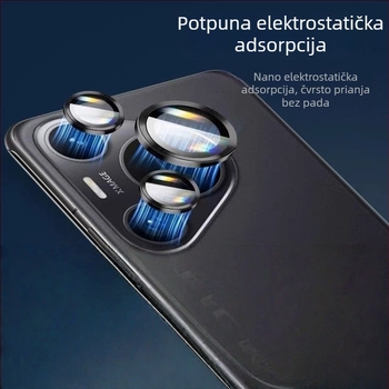 Zaštitni film za objektiv kamere od kaljenog stakla za Huawei P80 Pro, HD, otporan na padove, Eagle Eye podijeljeni dizajn objektiva, CD uzorak