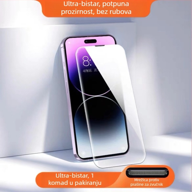Kaljeno staklo za prednji zaslon OnePlus Ace3 Pro, Ace5 i Ace2 Pro – potpuno prekrivanje, HD kvaliteta, otpornost na udarce, prašinu, otiske prstiju, pad, zaštita privatnosti