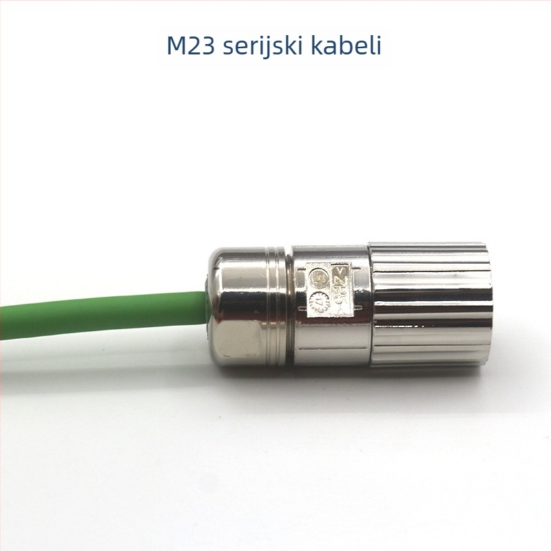 M23 signalačni enkoder, 12-pinski ženski zrakoplovni konektor ASTAS120, industrijski konektor