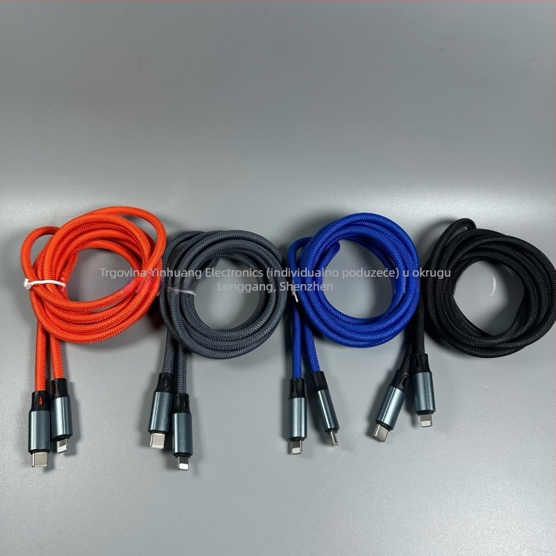 2 m debeli najlonski kabel za brzo punjenje PD20W, Lightning priključak, kompatibilan s iPhone 12/13/14 Pro Max, veleprodaja