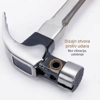 Zindori čekić za stolariju, visoko ugljični čelik, dugačka drška