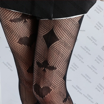 Ljetne nove ženske crne svilene jacquard mrežaste hulahopke s oblikovanjem i podizanjem bokova