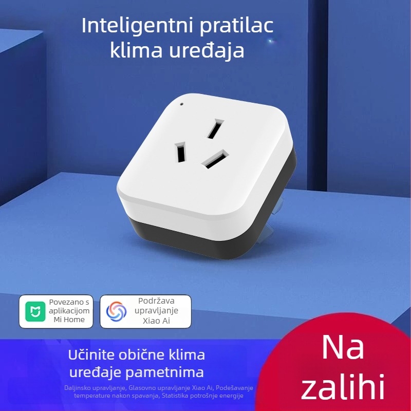 Pametna Wi‑Fi utičnica 16A za klimatizaciju s daljinskim upravljanjem, tajmerom i praćenjem energije