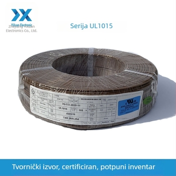 UL1015 višestruka namjena električni kabel, prilagodljiva obrada, 18 AWG
