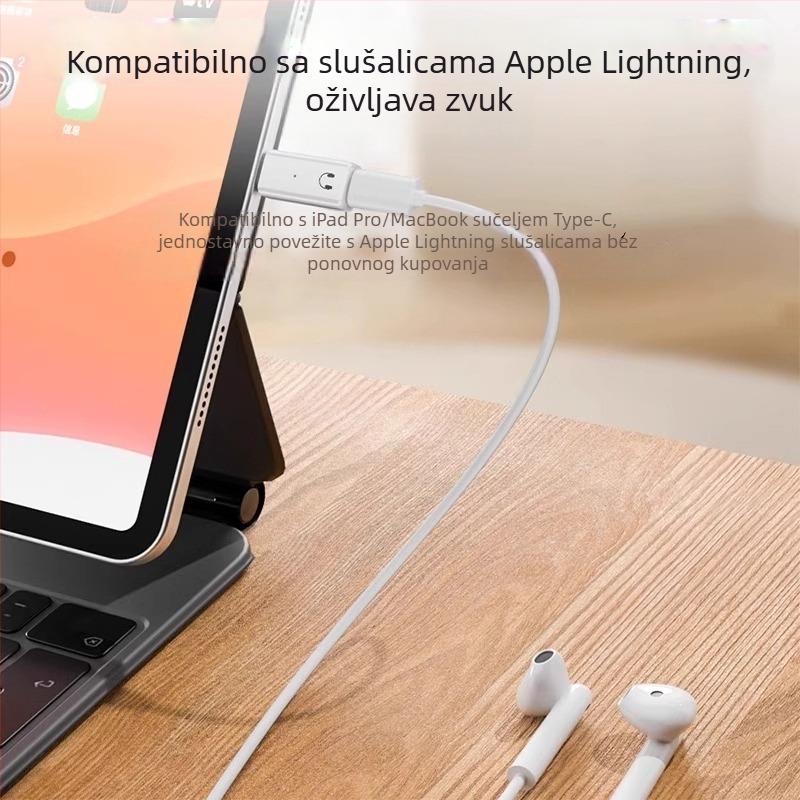 Audio adapter Lightning na USB-C za iPhone 15/16