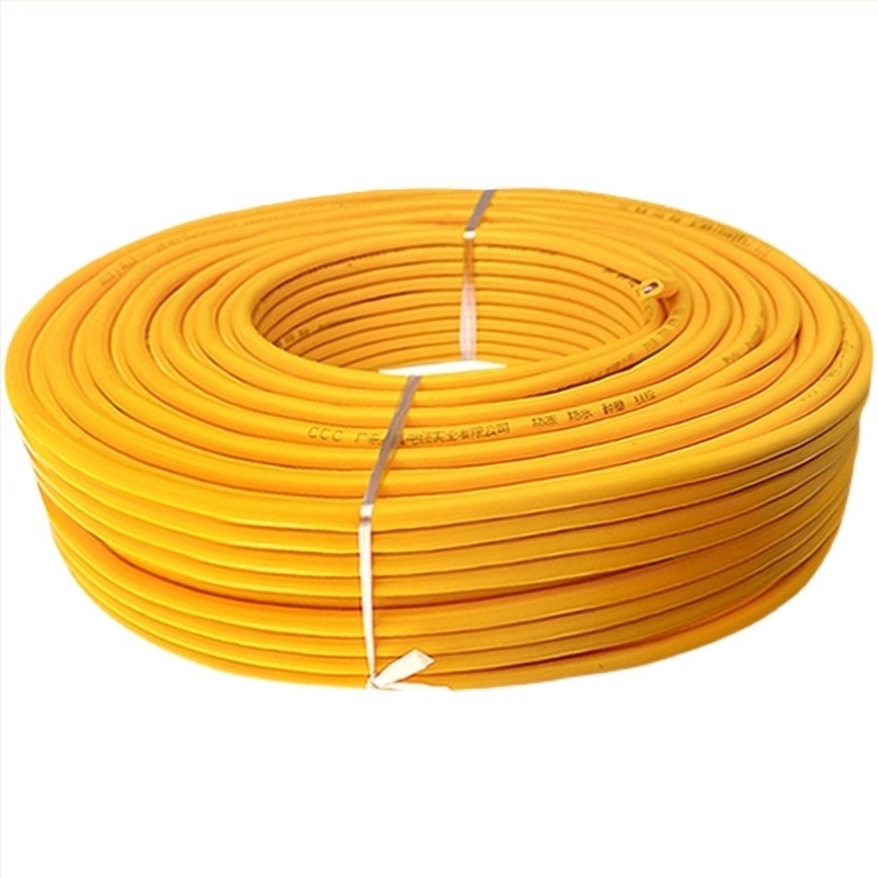 Kabel s dva vodiča, prema nacionalnom standardu, presjek 1/1.5/2.5 mm², vanjska upotreba, vodootporan, otporan na smrzavanje, izolirani fleksibilni napajajući kabel