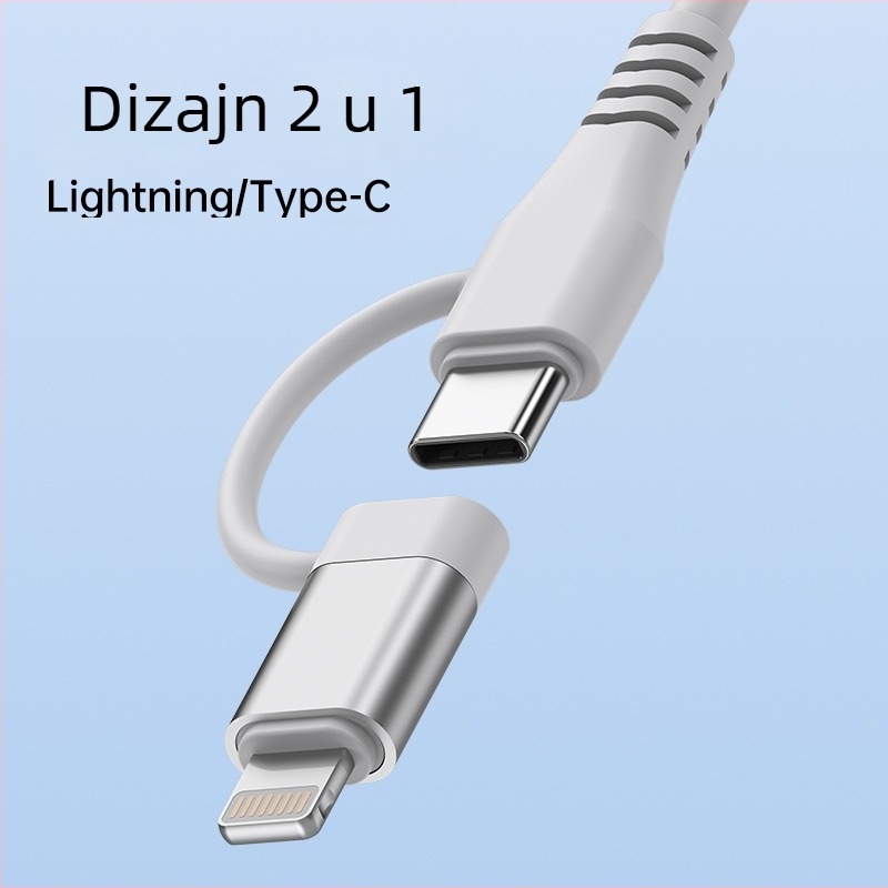 2-u-1 USB-C na 3,5 mm audio adapter za Apple uređaje, za pozive i slušanje glazbe