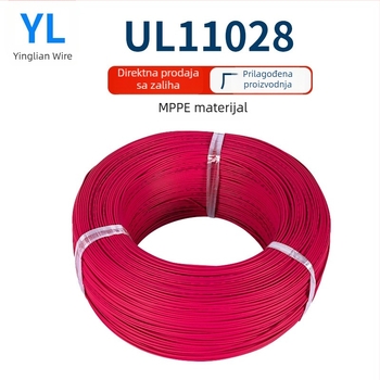 UL11028 certificirani MPPE izolirani kabel, 24 AWG, 105°C, 600V
