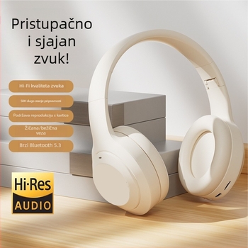 Bežične Bluetooth slušalice s velikim kućištima za uši, za gaming i PC, dug vijek baterije, redukcija buke, pozivi, esports niska latencija