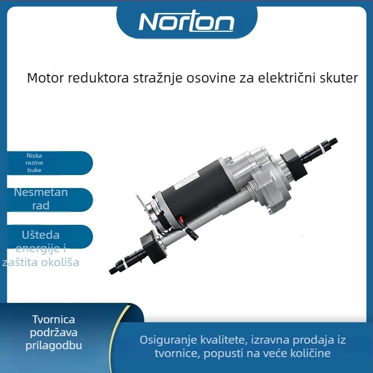 Q1-250W 24V motor s pogonom na stražnji osovini za skuter za starije osobe