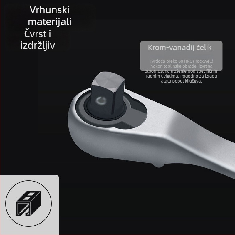 Nova 2-u-1 kliješta s klikom, držač za bitove, mini odvijač i dvostrani brzi alat