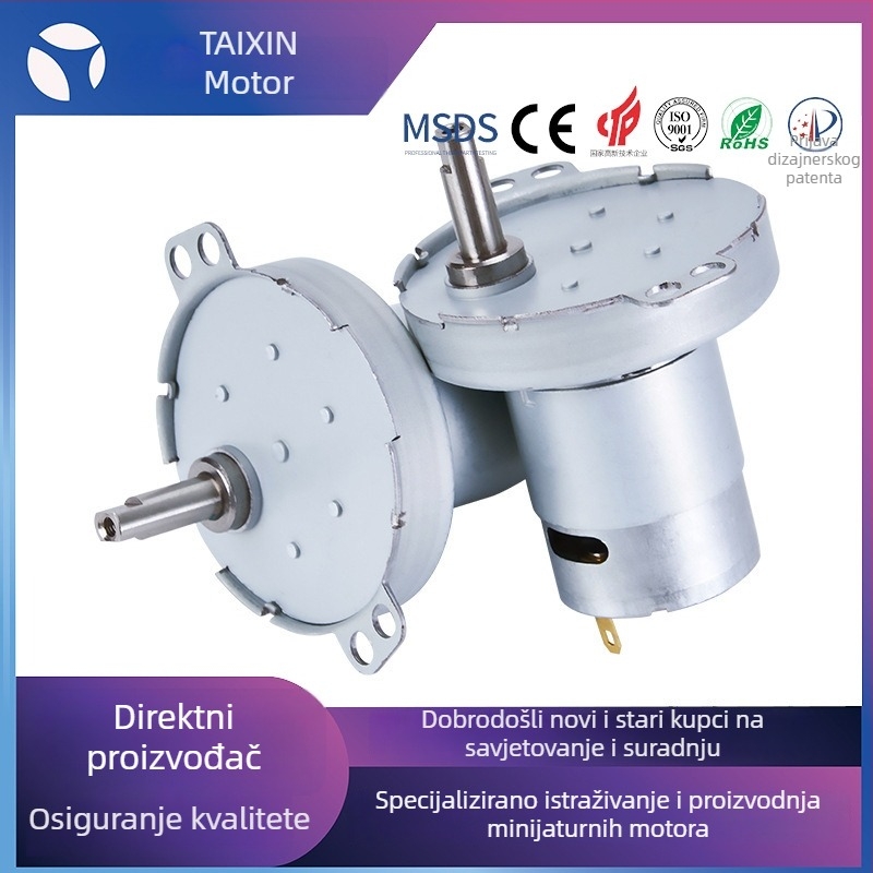 JS50 mikro DC motor s reduktorom za dispenser vode za kućne ljubimce