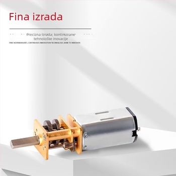 Miniaturni bez četkica DC motor s reduktorom, s naprijed i unatrag okretajem, za automate za prodaju