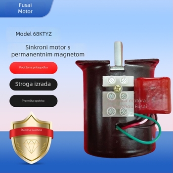 68KTYZ trajni magnetni sinkroni motor središte 100 okretaja u minuti