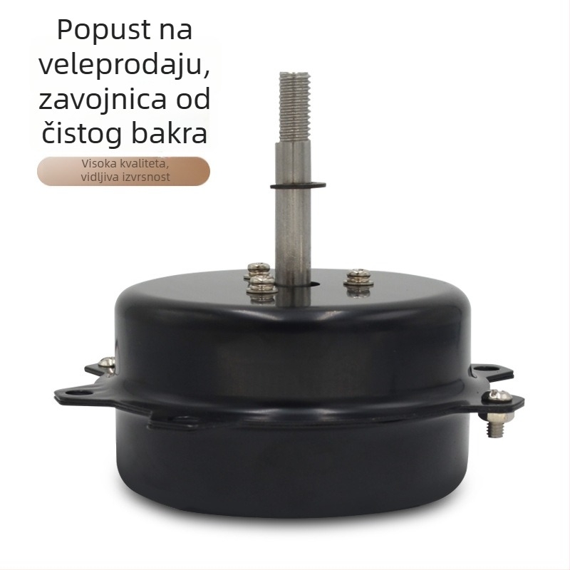 Punjaivi ventilatorski motor, niska brzina podne cirkulacije, mali DC turbinski motor, energetski učinkovit bez četkica