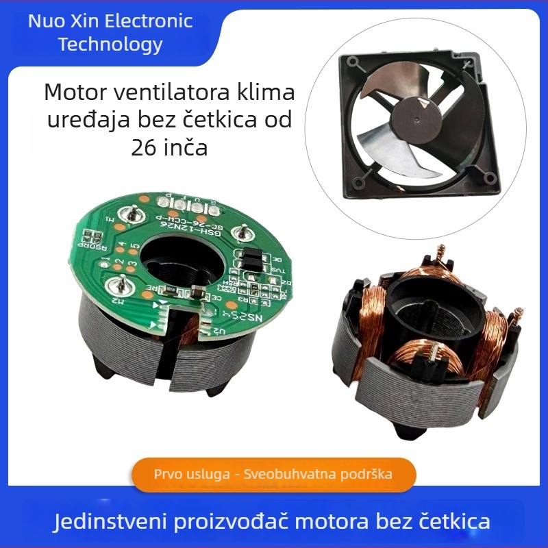 3-inčni brushless DC motor za ventilator klima uređaja