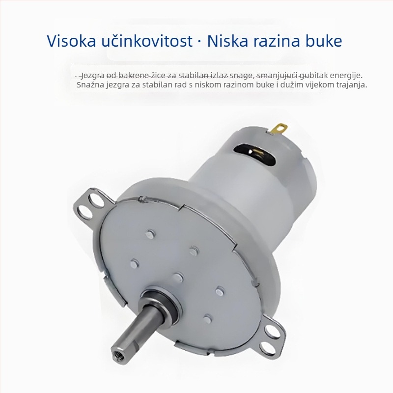 Mikromotor s metalnim reduktorom, kompaktan DC motor