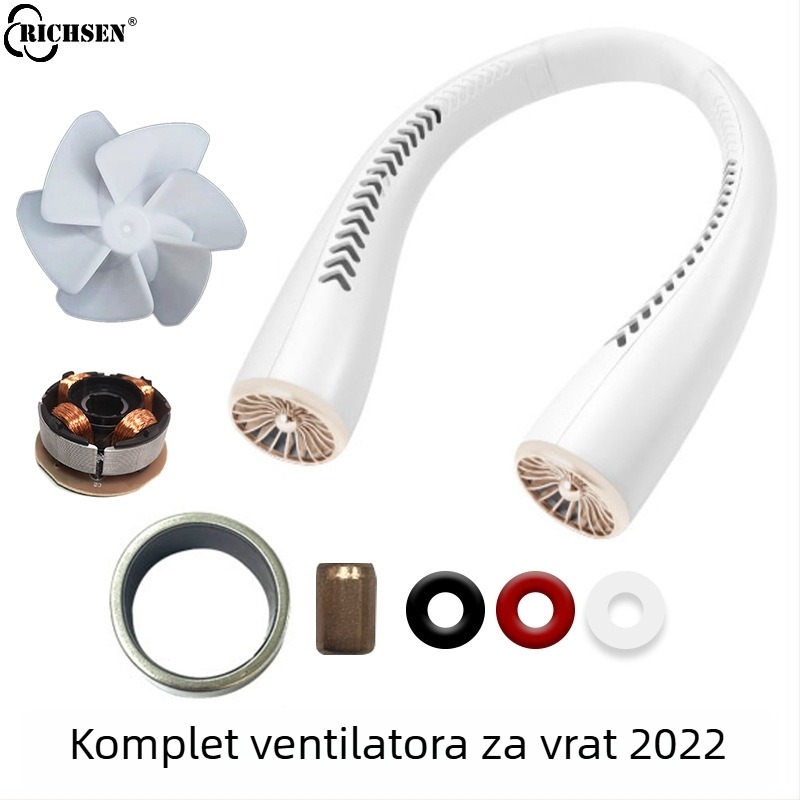 Prilagođeni motor za ventilator za vrat s turbinskim lopaticama, motor treće generacije vratnog ventilatora, novi model