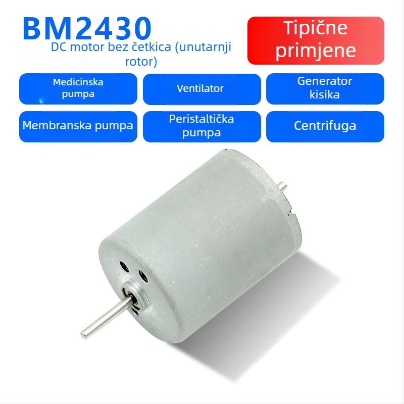 Okretni stalak za vino s brushless DC motorom i reduktorom, PWM upravljanje, mali DC motor