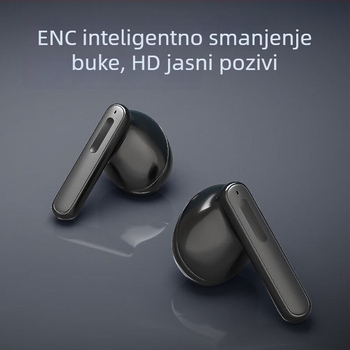 HYA12 Bluetooth slušalice s redukcijom buke za pozive, in-ear, dug život baterije, bežični TWS za sport i igrice