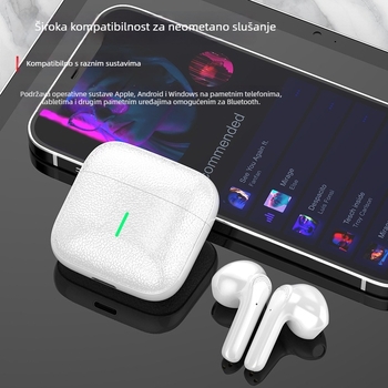 Maleson BY1 Bežične Bluetooth slušalice, TWS in-ear za igranje i sport, dodirna kontrola, vodootporne IPX3