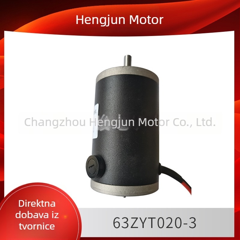 63ZYT020-3 Mikro DC motor za medicinsku opremu, 24 V, 37 W, 1200 rpm