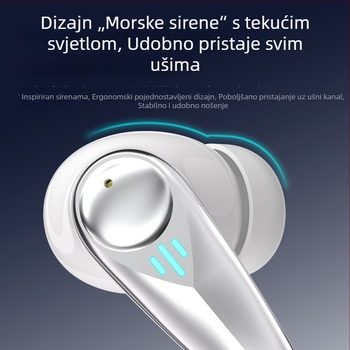 YX37 Gaming Bluetooth slušalice s ANC-om, 2,4 GHz brzo bežično povezivanje, ultra niska latencija, dugi vijek baterije, esports slušalice s prilagođenim kalupom