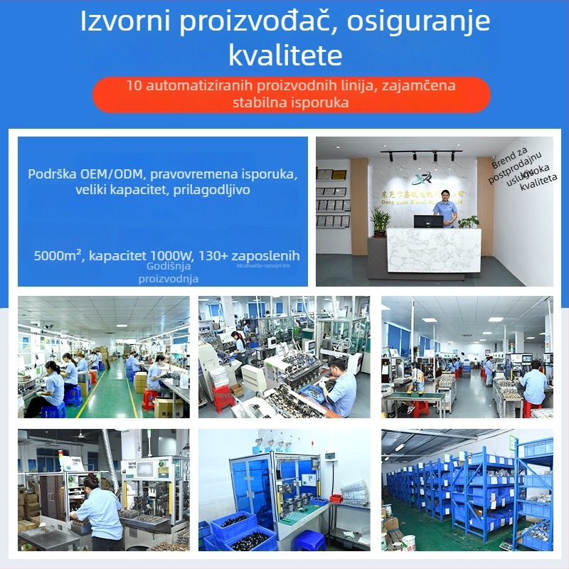 Bez četkasti DC motor za ručni usisavač – visoka snaga, snažno usisavanje, 45 mikro DC motor XR-4560