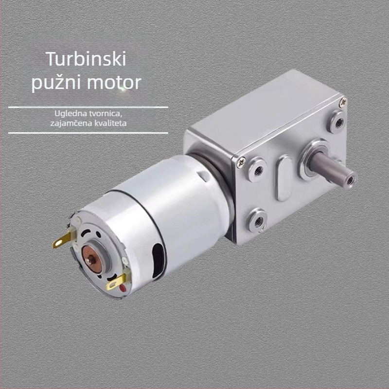 4632Z-385 DC redukcijski motor s vijčanim prijenosom, 24V, samouzključavajući prijenos i regulacija brzine, mali motor za masažni uređaj