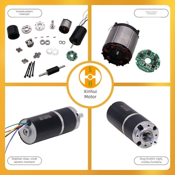 DC brushless motor 36mm3650 s ugrađenim planetarnim reduktorom