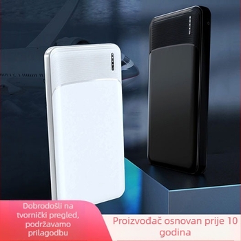 A01 Powerbank s dvije USB priključke, 10000 mAh, brzo punjenje, kompaktna i prenosiva