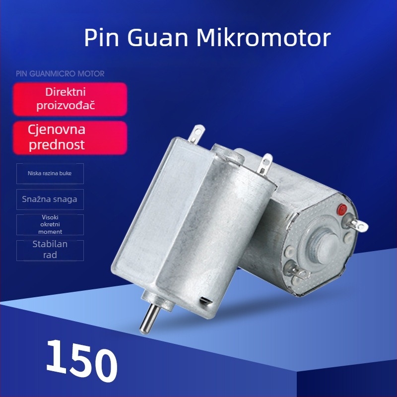 F150 Mikromotor za uređaje za ljepotu – vibracijski motor za dječje igračke i električne četkice za zube, DC motor s četkama, prilagodba