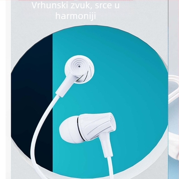 Luo Shiqi TPY10 žično in-ear slušalice s inline upravljačem, HD zvuk, TC konektor