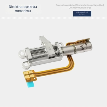 4 mm mikro koračni motor s planetarnim reduktorom, metalni vijak osi, teleskopski motor za robota i kameru mobilnog telefona