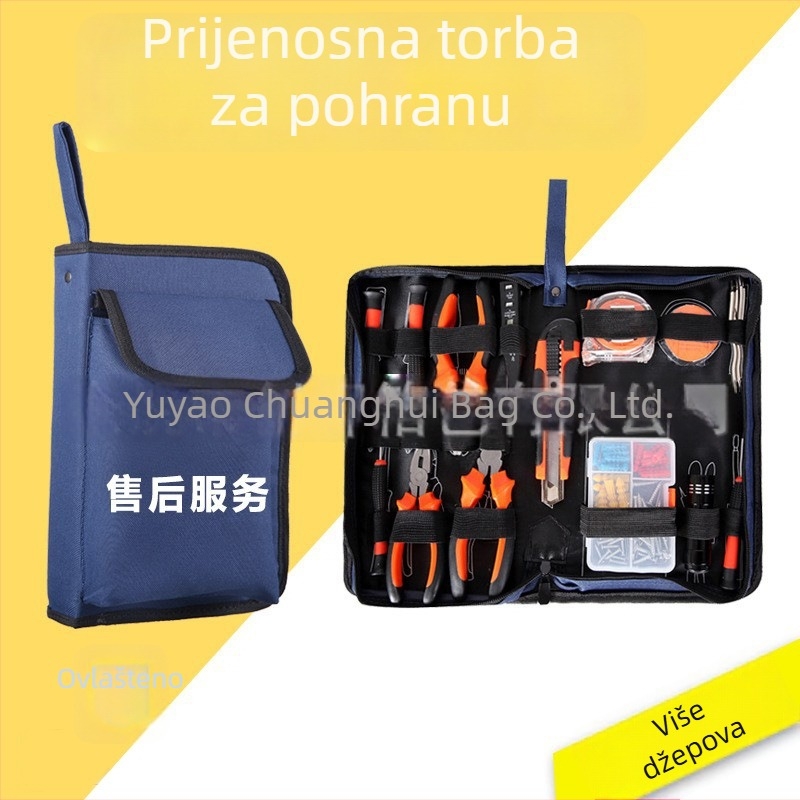 Set torbi za alat od Oxford platna, ručna prijenosna torba za popravak hardvera