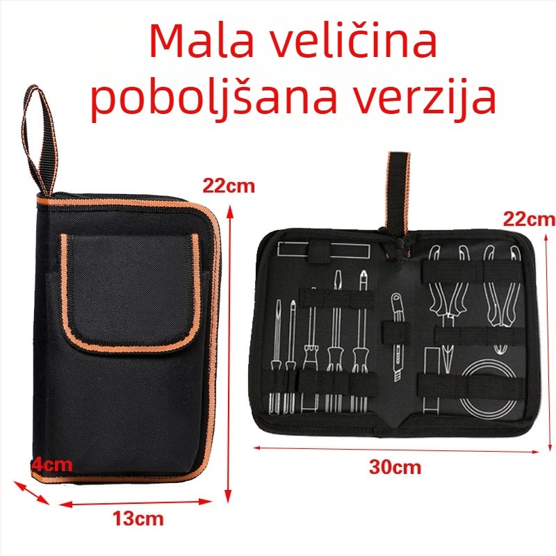 Set torbi za alat od Oxford platna, ručna prijenosna torba za popravak hardvera