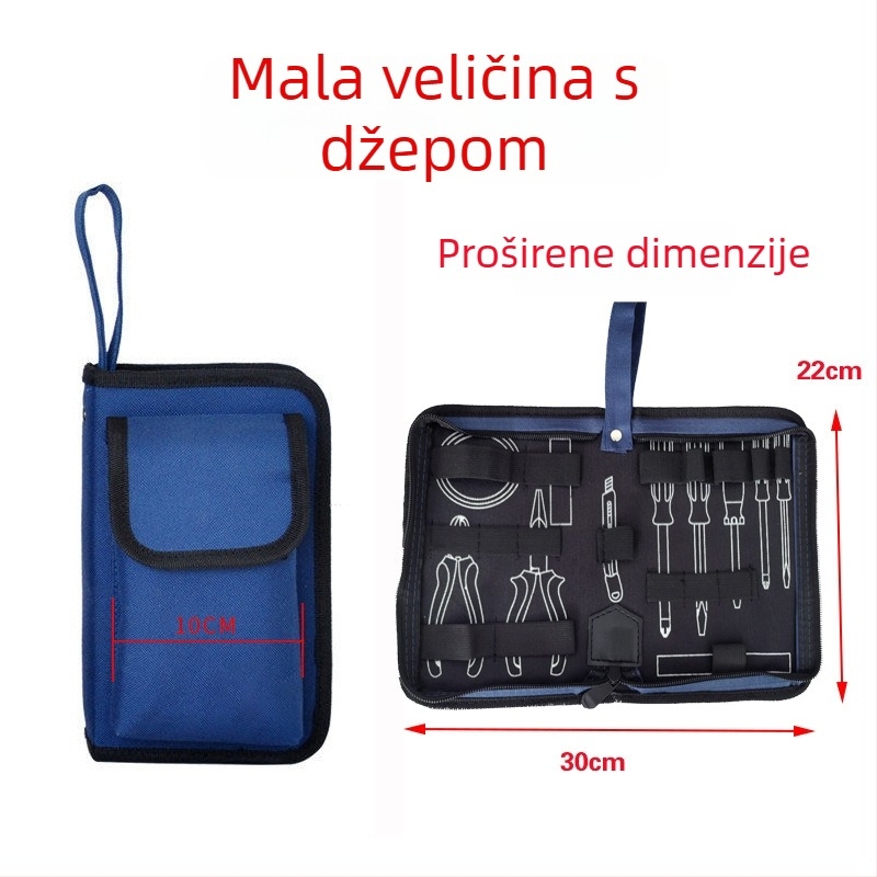 Set torbi za alat od Oxford platna, ručna prijenosna torba za popravak hardvera
