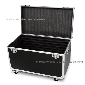Aluminijski tvrdi flight case za opremu – različite boje i veličine, kutija za instrumente i alate, zaštita prijevoza i skladištenje