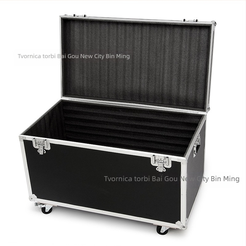 Aluminijski tvrdi flight case za opremu – različite boje i veličine, kutija za instrumente i alate, zaštita prijevoza i skladištenje