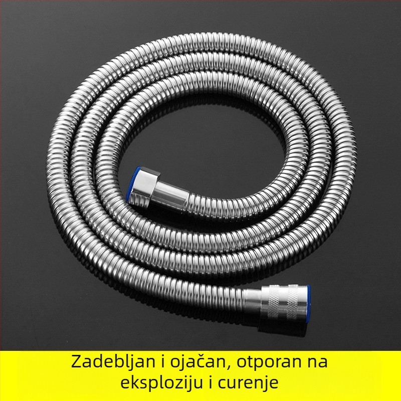 Set tuš glave s pojačanim tlakom i kućnim grijačem za kupaonu, ABS, model KDSC-155