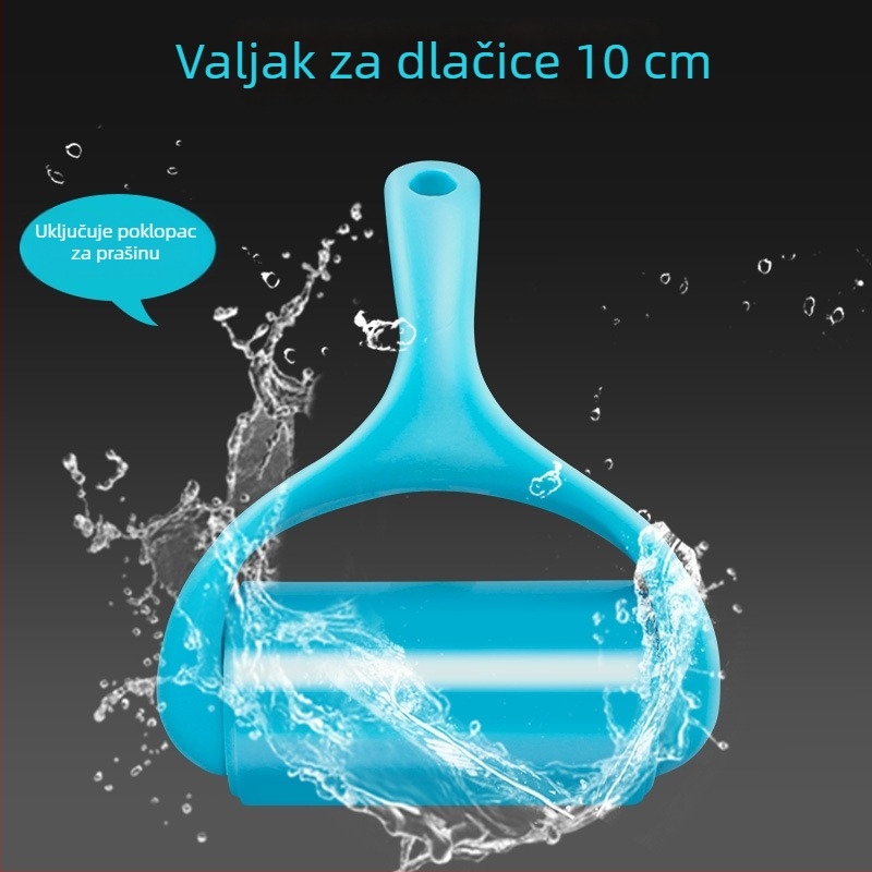 Veliki perivi lint roller za odjeću i tepihe – uklanjanje dlaka kućnih ljubimaca