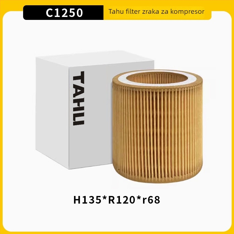 Tahu vijčani kompresor zraka 7,5 kW / 15 kW – element zraka filtra C1140, filter C1250 – pneumatsko suho brušenje