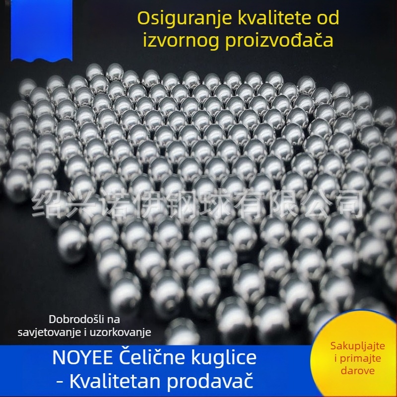 Kuglice od nehrđajućeg čelika 304/316 – prilagodljive veličine i materijali
