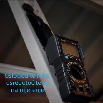 Magnetski kaiš za multimetar s praktičnom kopčom za vješanje za električare