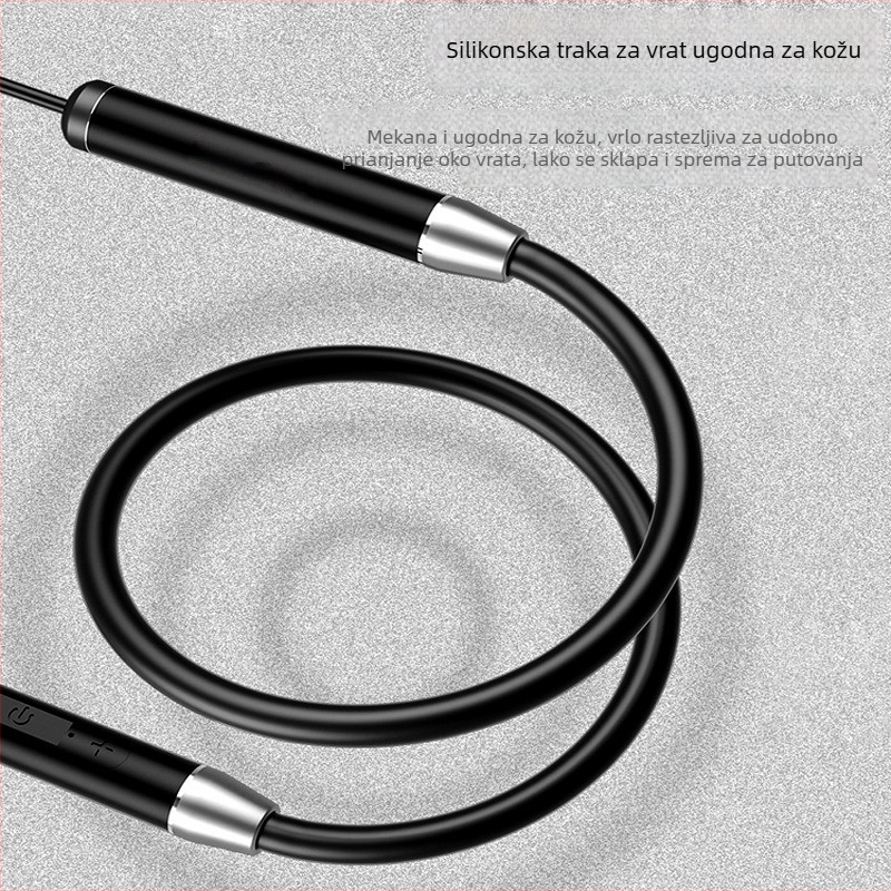 Bluetooth slušalice s vratnom remenom za sport, bežične, in-ear, stereo, izolacija buke