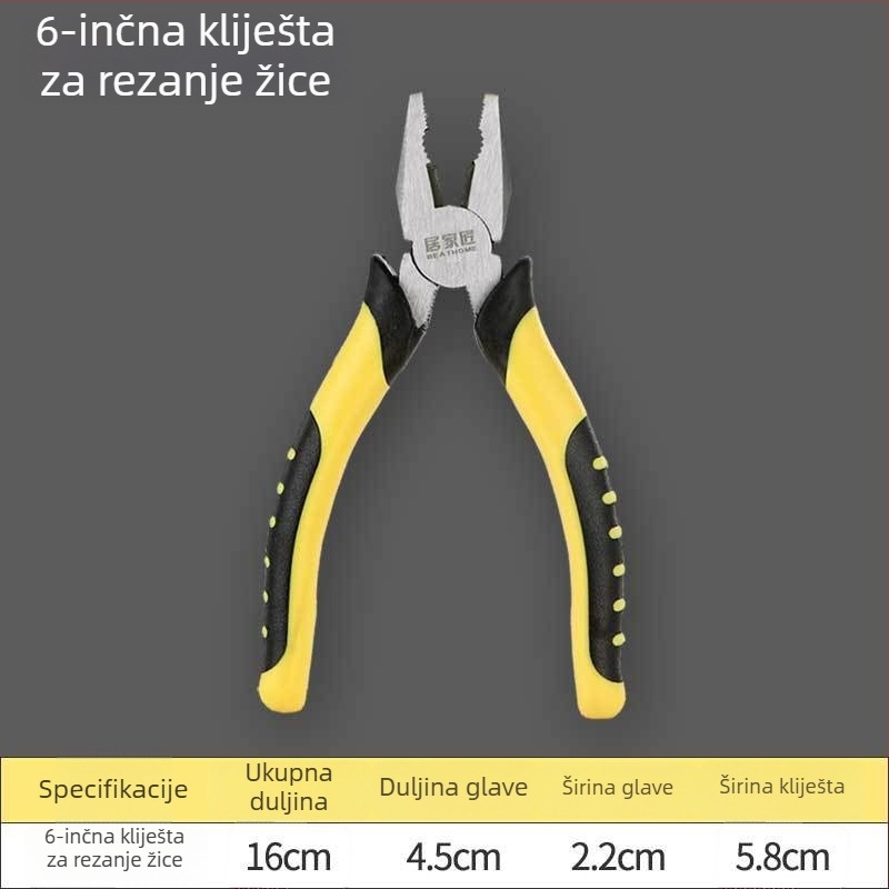 Industrijske kvalitete kliješta u japanskom stilu – višenamjenske kliješte za žicu, kliješte s oštrim vrhom, elektrikarsko rezač žice, metalni alati
